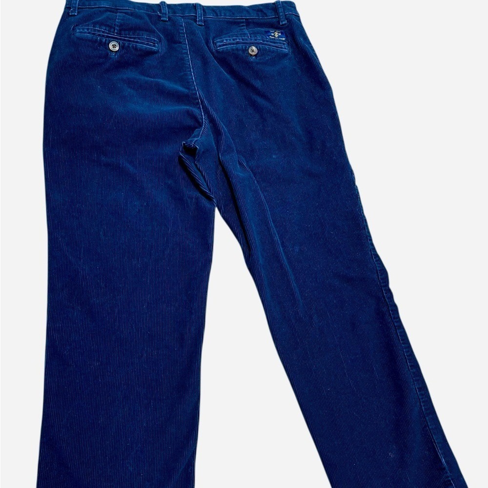 Izod Men's Navy‎ Corduroy Jeans - Picture 3 of 7